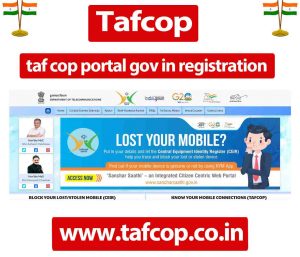 Taf cop Portal gov in registration